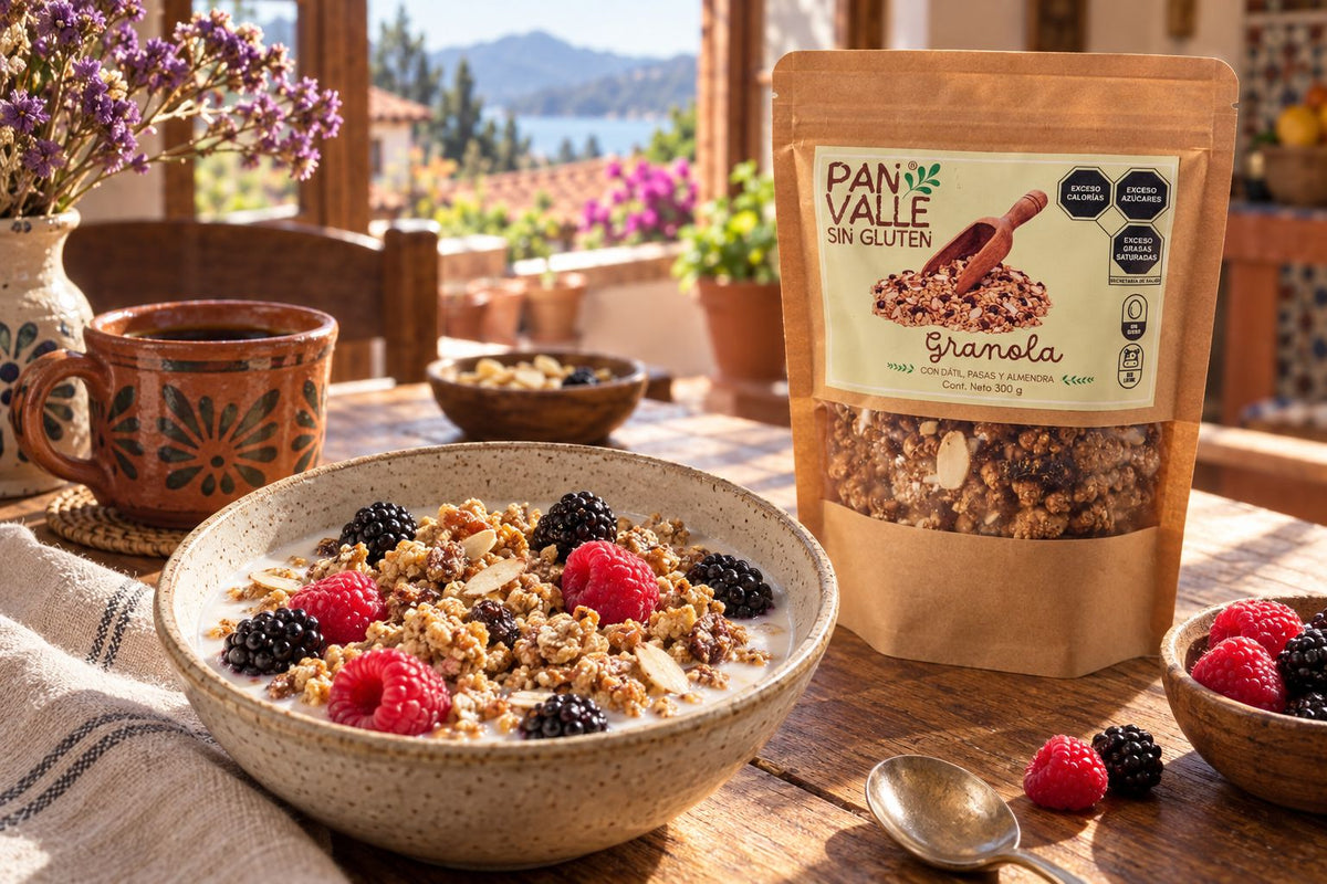 Granola con Dátil, Pasas y Almendra
